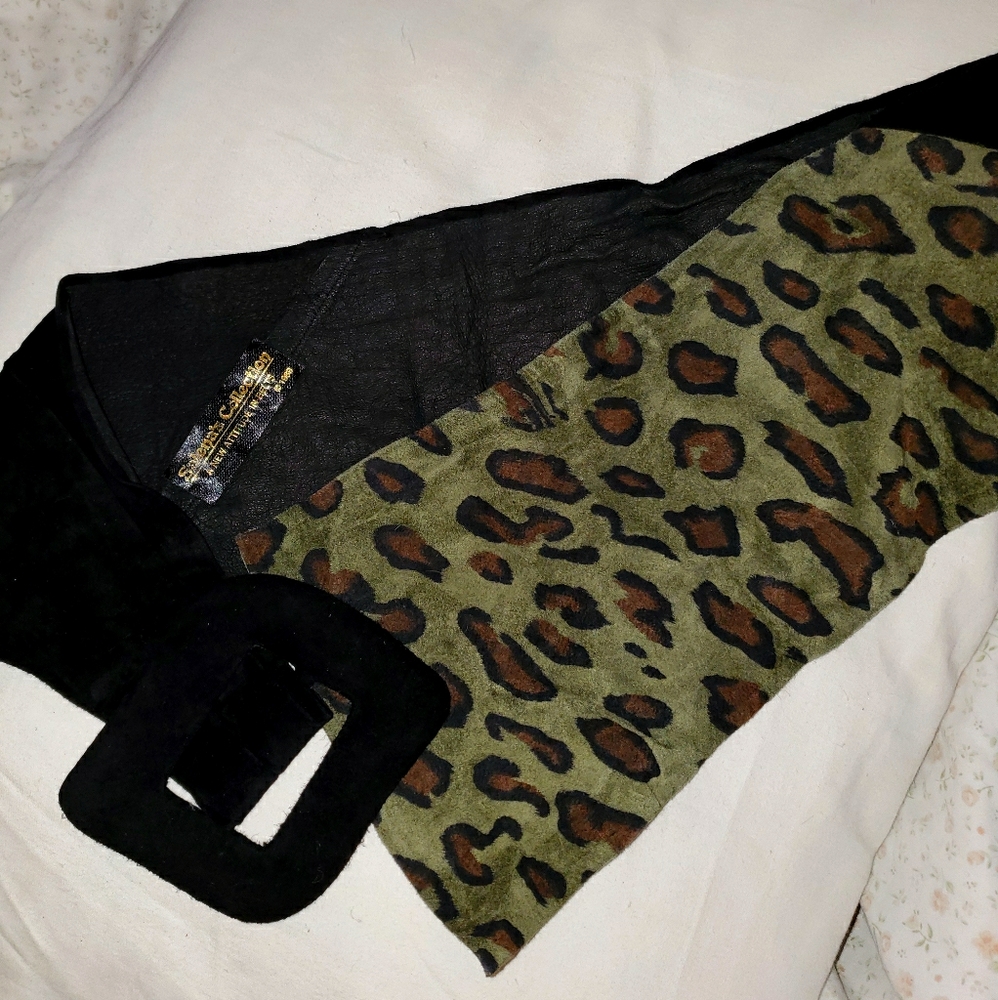 Womens Suede Salena's Collection Belt